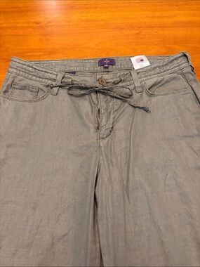 Wide leg linen pants never worn